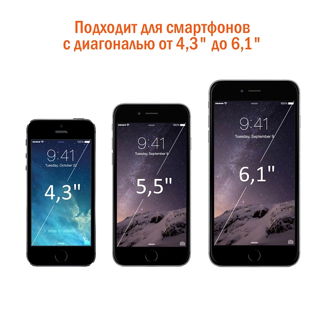 Держатель гравитационный CARLINE® с функцией беспроводной зарядки для телефона/смартфона в дефлектор