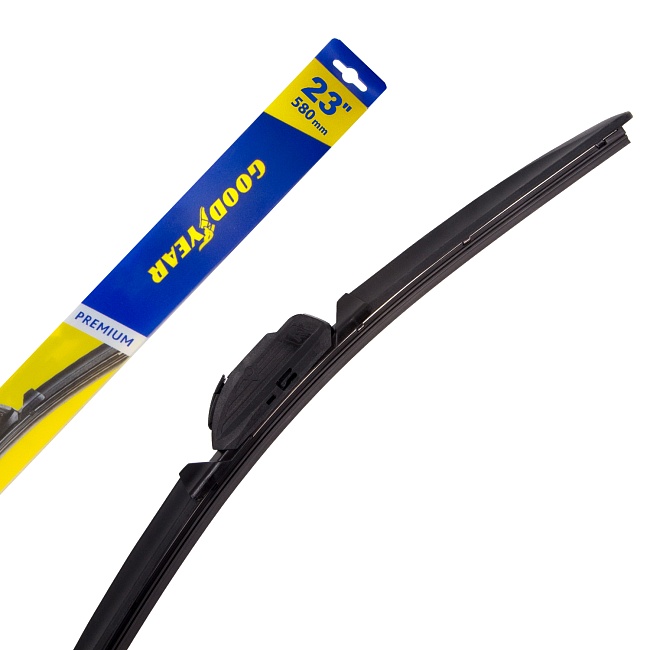 Щетка бескаркасная PREMIUM 23"/58 cm