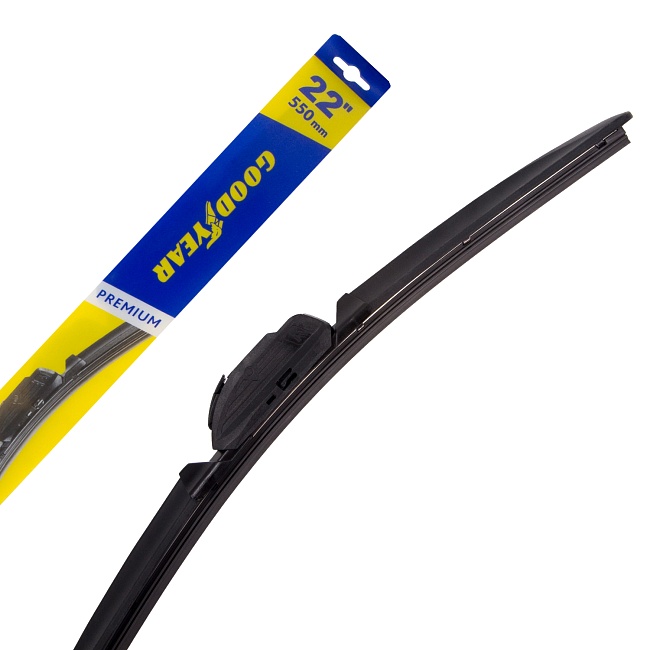 Щетка бескаркасная PREMIUM 22"/55 cm