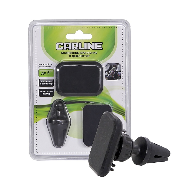 Держатель магнитный CARLINE® для телефона/смартфона/навигатора в дефлектор автомобиля