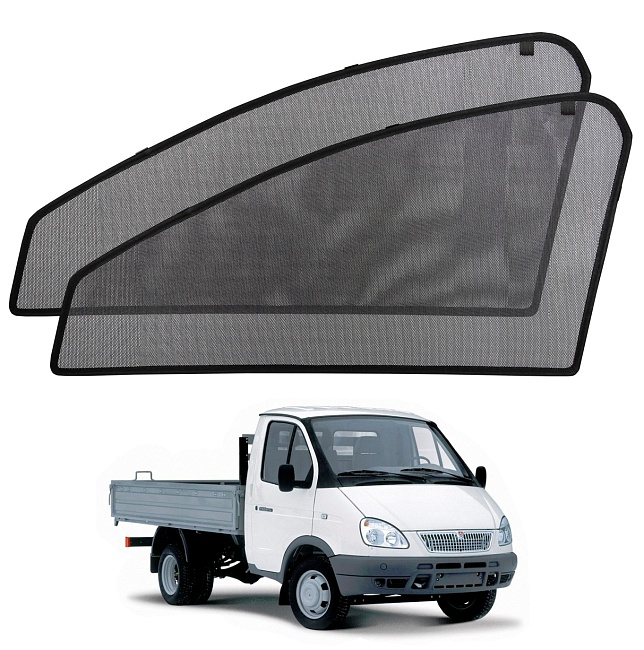 Шторки боковые стекла перед. Voron GAZ Gazelle 94-нв/Sobol 96-нв 2шт