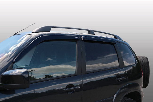 Дефлекторы Chevrolet Niva 02-н.в. кроссовер, нак., 4шт